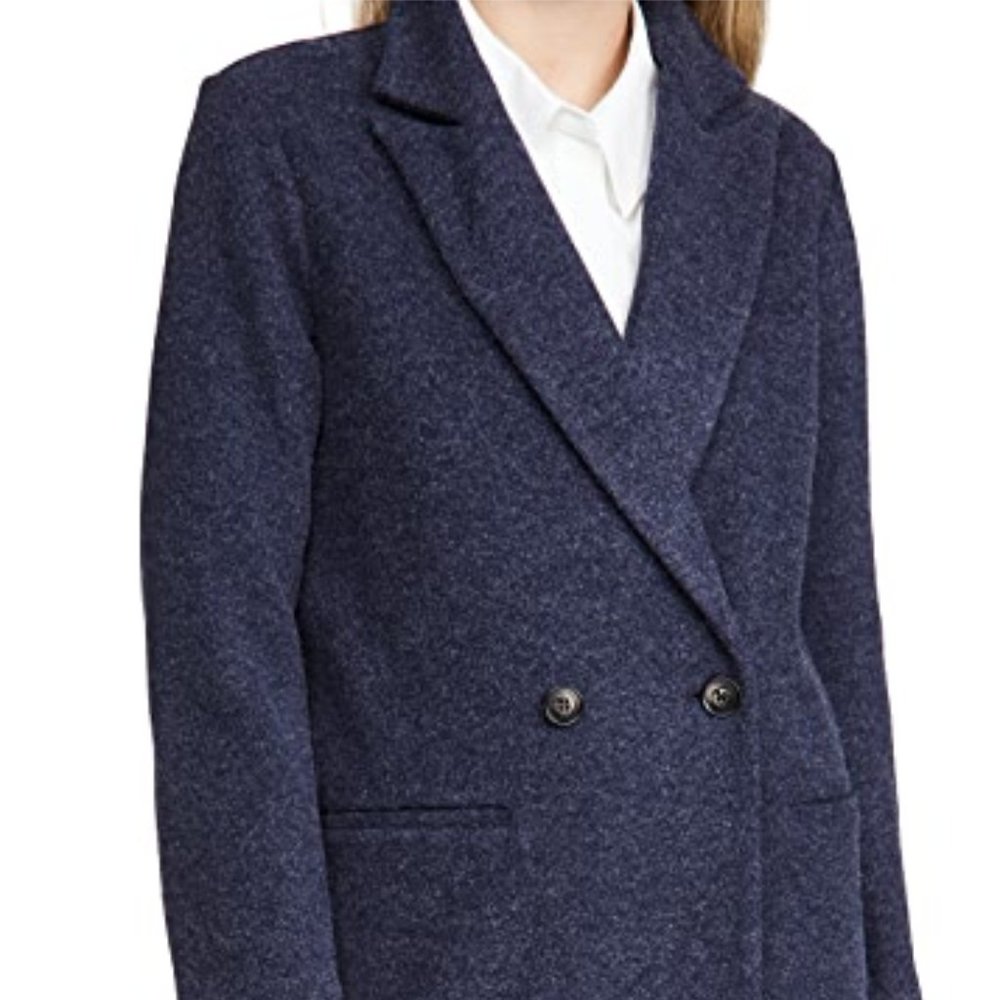 Line and Dot Jessica Fringe Coat